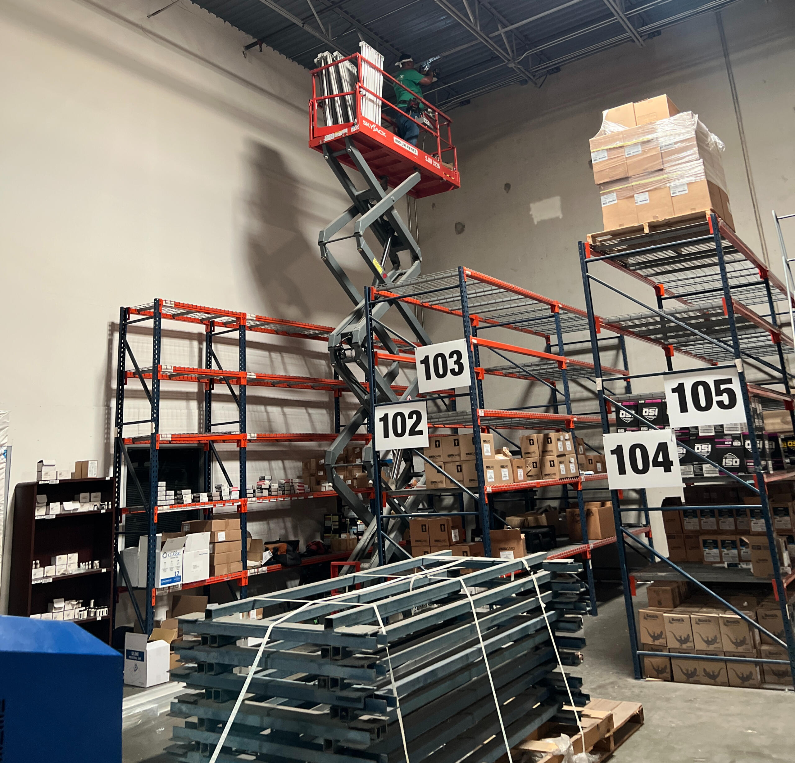 Warehouse LED Lighting Upgrade